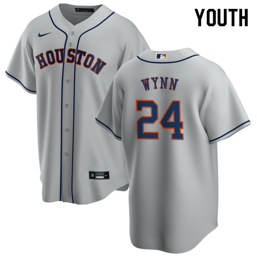 Nike Youth #24 Jimmy Wynn Houston Astros Baseball Jerseys Sale-Gray